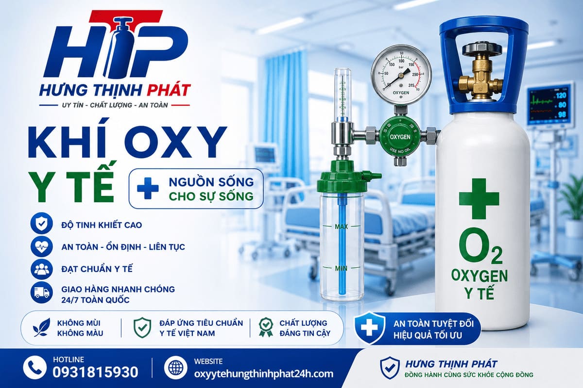 Oxy Y Y tế và khí nitor co2 argon acetylen
